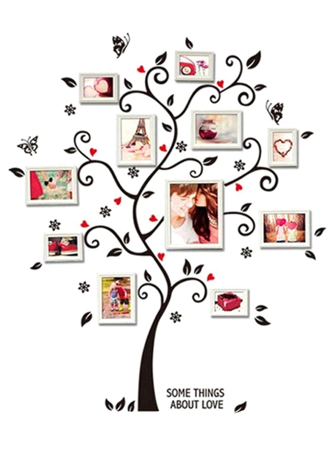 Frame Tree Wall Decorative Sticker Black 100 x 120cm