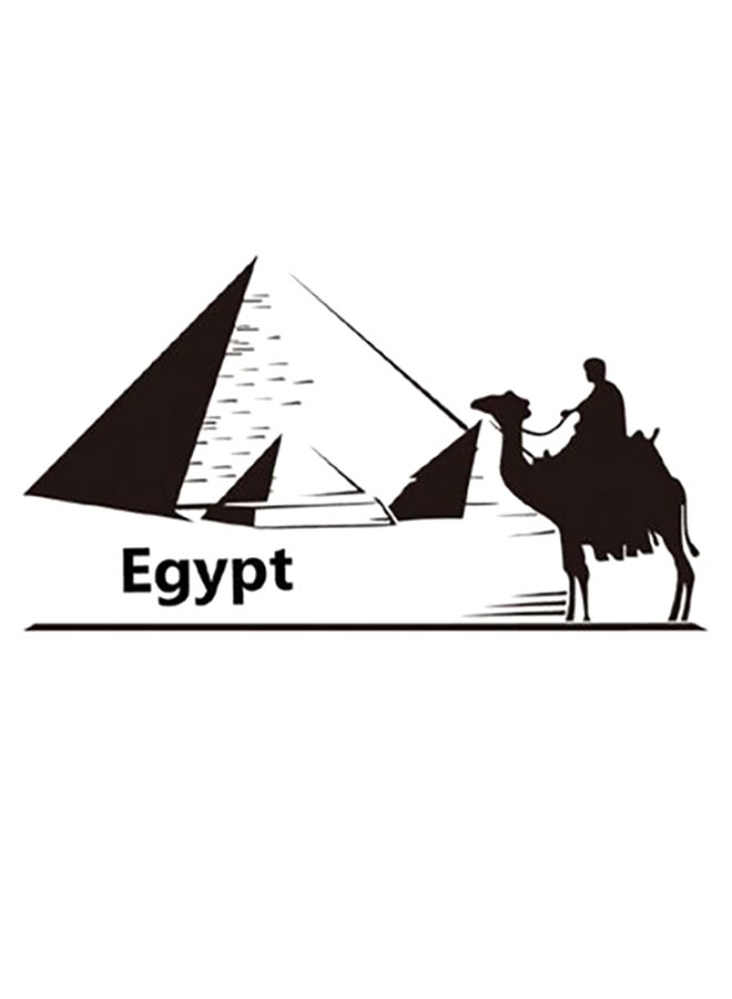 ملصق جداري للزينة بتصميم رمز مصر أسود 60 x 90سم - Image 1