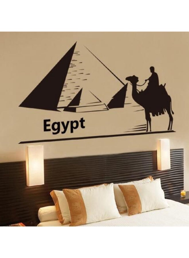 ملصق جداري للزينة بتصميم رمز مصر أسود 60 x 90سم - Image 2