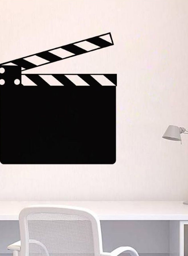 Clapper Board Self Adhesive Wall Decorative Sticker Black 55 x 50cm  - Image 2