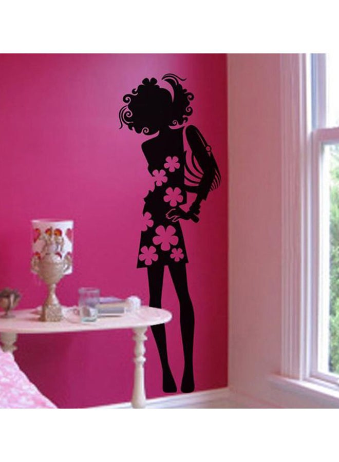 Self Adhesive Wall Decorative Sticker Black 55 x 20cm  - Image 1