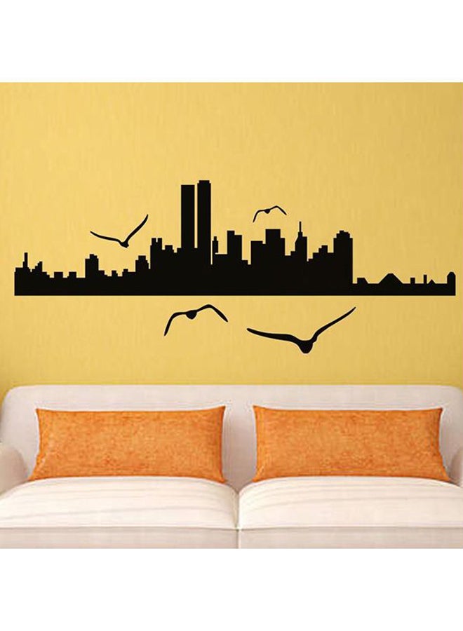 Self Adhesive Wall Decorative Sticker Black 100 x 40cm - Image 1