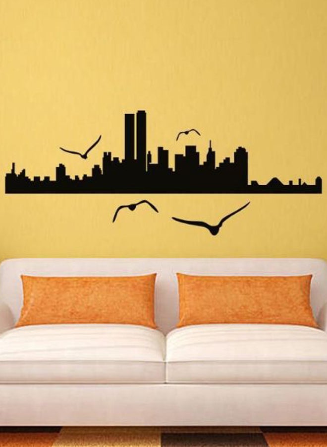 Self Adhesive Wall Decorative Sticker Black 100 x 40cm - Image 2