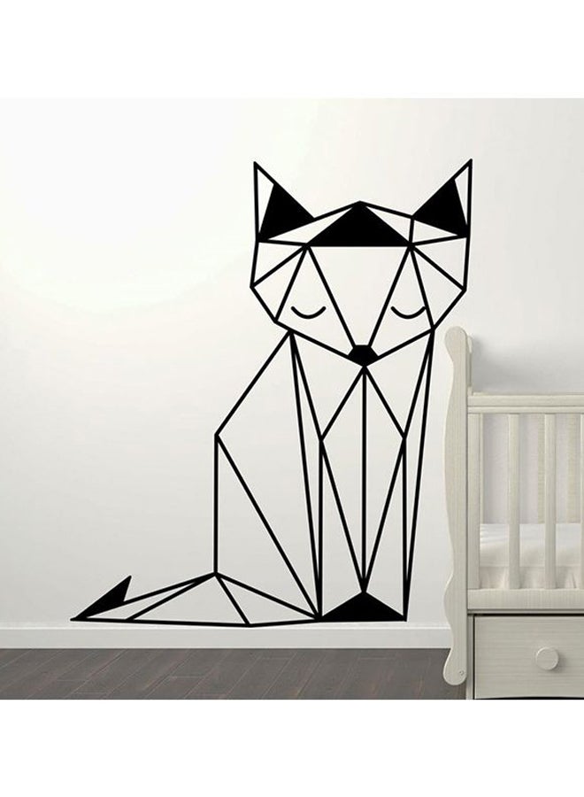 Self Adhesive Wall Decorative Sticker Black 45 x 40cm
