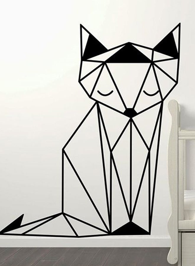 Self Adhesive Wall Decorative Sticker Black 45 x 40cm