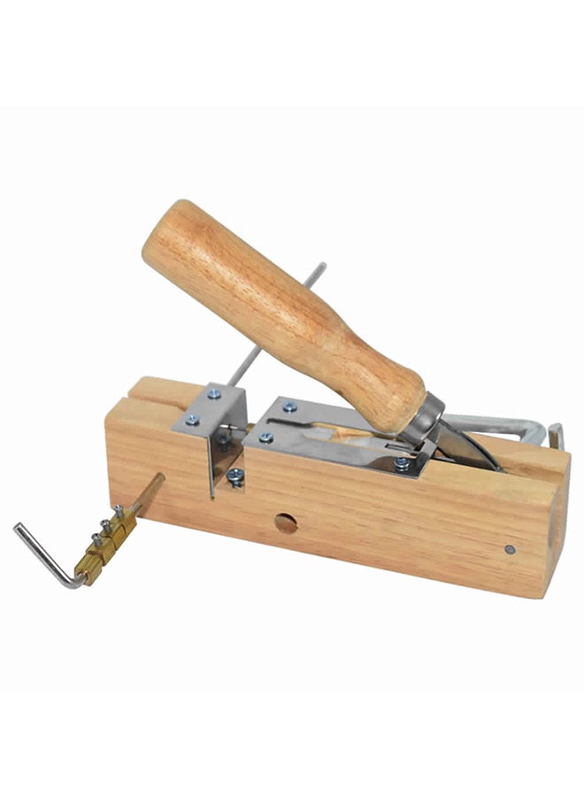 Wooden Hole Puncher Brown 20x6x7cm  - Image 1