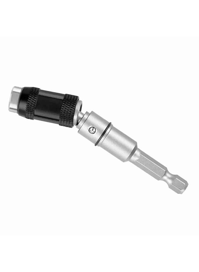 Generic - Magnetic Rotary Screw Drill Tip With Holder Silver/Black 9x2x5cm - Image 1
