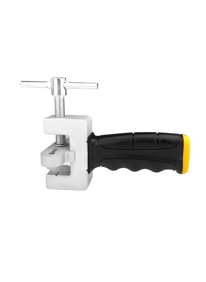 Hand Held Glass Tile Cutter Silver/Black 25x8x19cm - Image 1