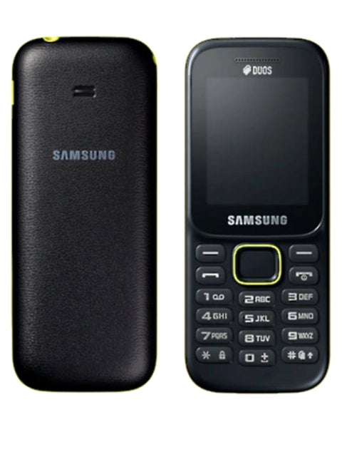 هاتف سامسونج SM-B315E بشريحتي اتصال - شبكة الجيل الثاني جي اس ام، اسود