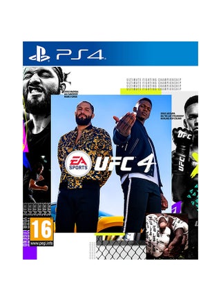 لعبة فيديو UFC 4 (إصدار عالمي) - قتال - بلاي ستيشن 4 (PS4) - v1597208612/N39758183A_1