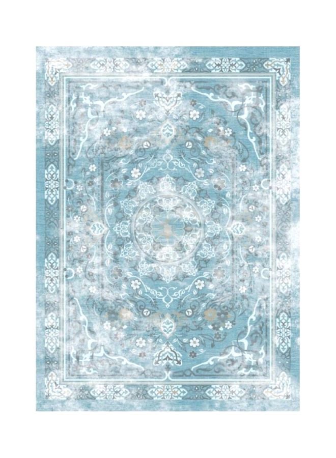 ريغال إن هاوس سجادة مطبوعة أزرق/ أبيض 160x230سم  - Image 1