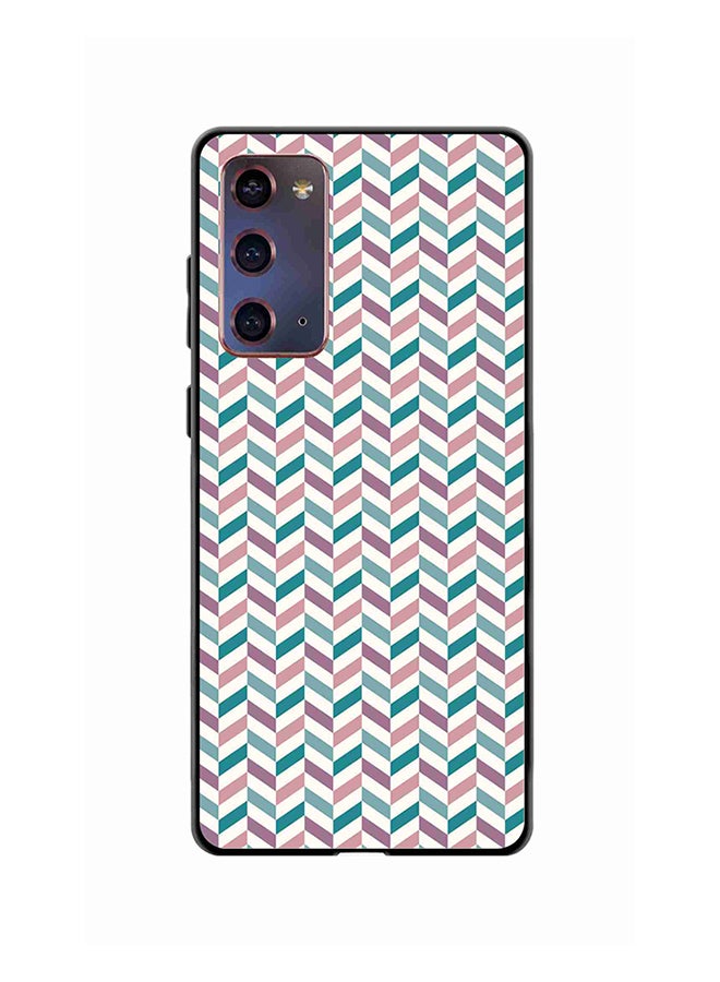 Okteq Protective Case Cover For Samsung Note 20 White/Blue/Pink 