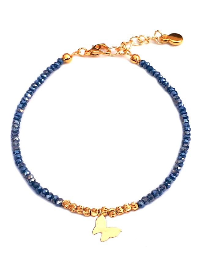 ألوان خلخال بحلية على شكل فراشة - Image 1