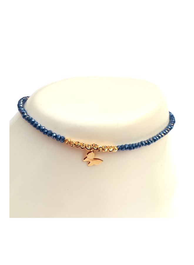 ألوان خلخال بحلية على شكل فراشة - Image 2