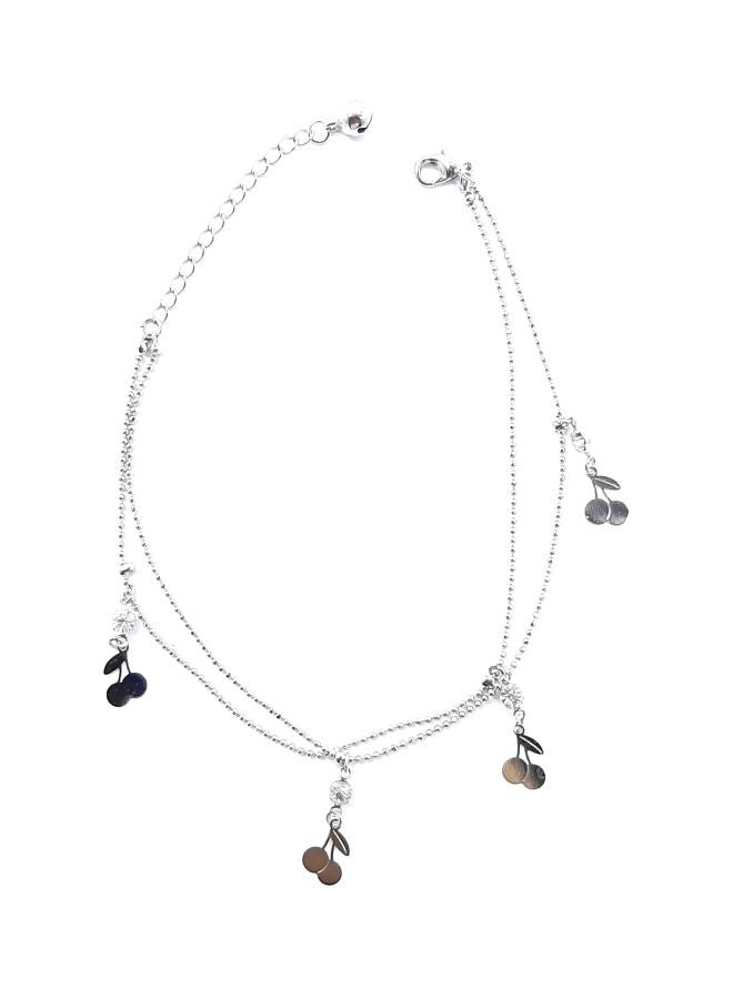 Double Chains Berry Shaped Anklet  - Image 1