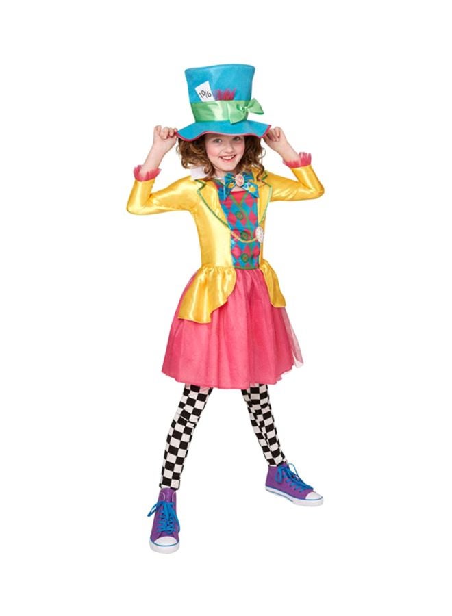RUBIE'S - Official Disney Alice in Wonderland Mad Hatter Costume Girls Age 13-14 - Image 1