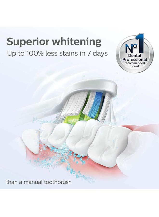 فيليبس سونيكير مجموعة فرشاة أسنان كهربائية دايموند كلين أسود - Image 2