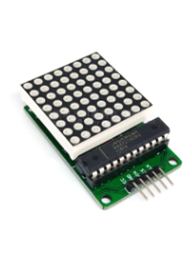 MAX7219 Dot Matrix Control Module Black/Green/White  - Image 2