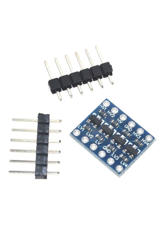 IIC I2C Logic Level Converter Bi-Directional Board Module Kit Blue/Black/Silver  - Image 1
