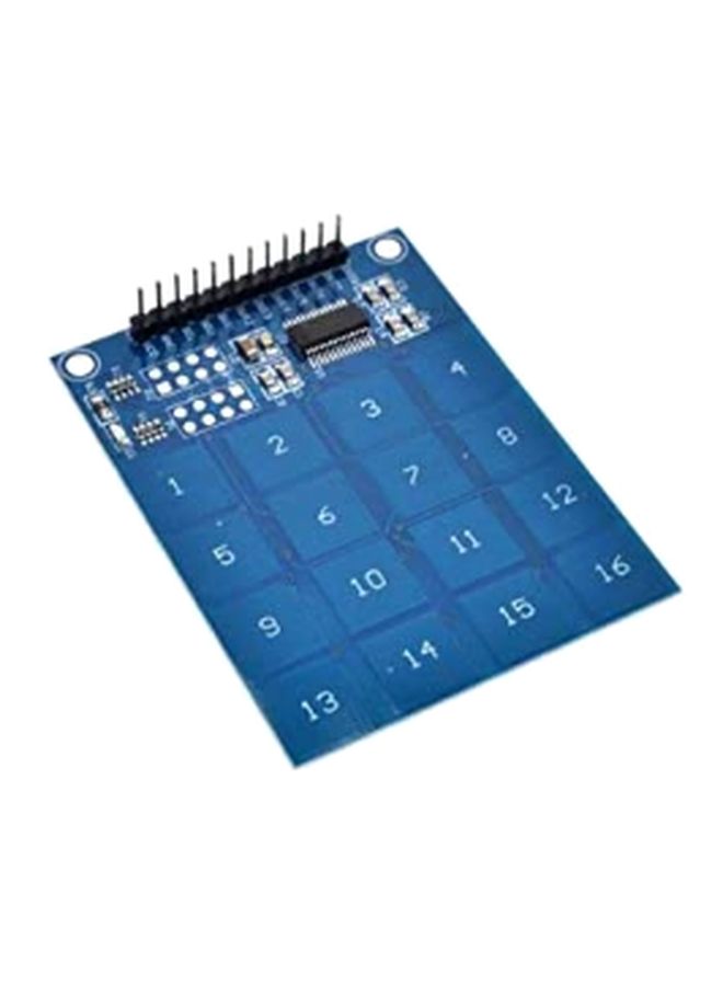Generic - 16-Way Touch Switch Digital Sensor IC Module Board Blue - Image 1
