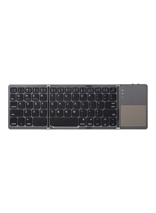 Wireless Folding Keyboard Black - Image 5