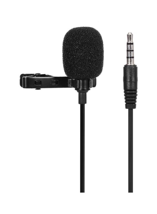 ميكروفون متعدد الاتجاهات مقاس 3.5 مم مع مشبك ربط C9938-1-L أسود - Image 4