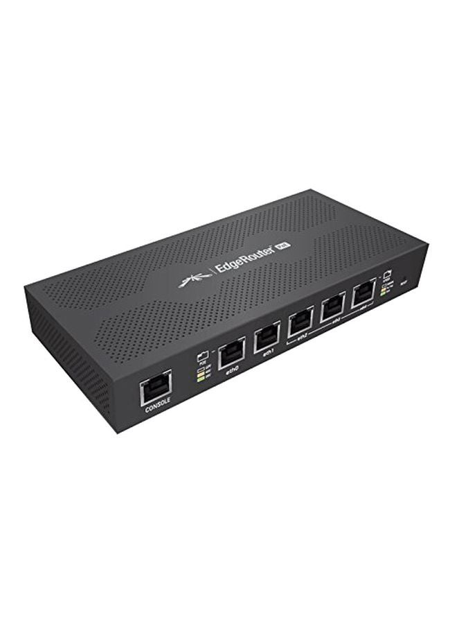 Ubiquiti Networks - EdgeRouter PoE Advanced Technology 5-Port Router (ERPOE-5) Black - Image 1