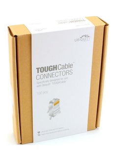 Ubiquiti Networks 100-Piece Ethernet Cable Connector Silver  - Image 1