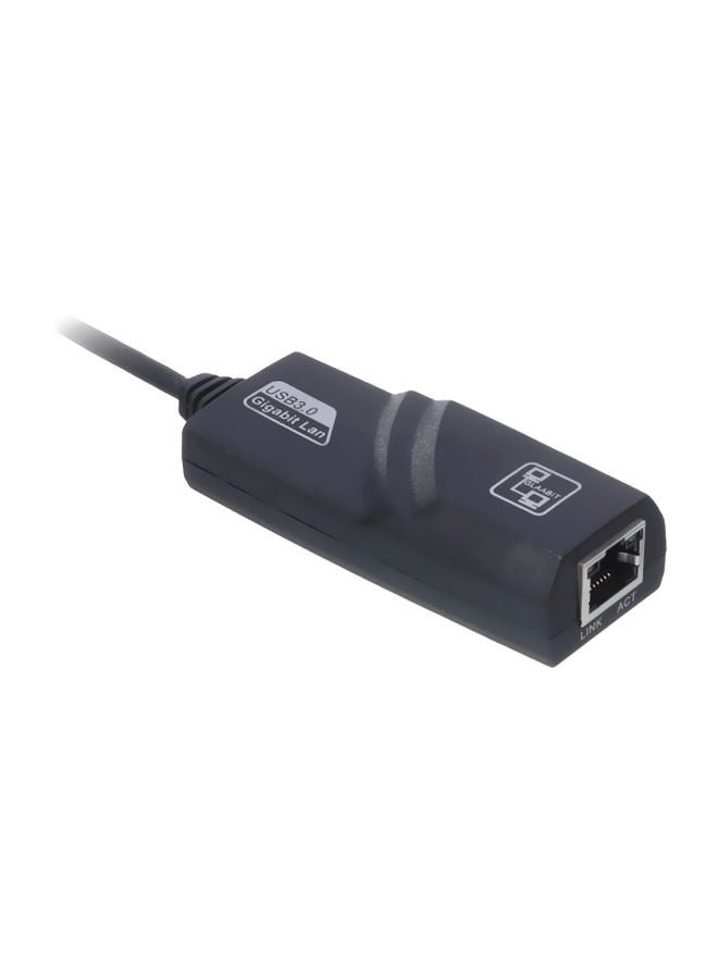 keendex USB 3.0 Gigabit LAN To Ethernet Adapter Black - Image 3