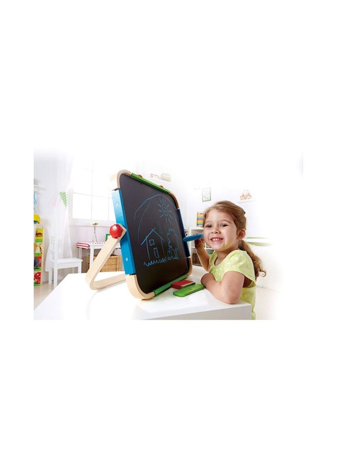 Hape Early Explorer Anywhere Table Top Art Studio E1009 White/Beige - Image 2