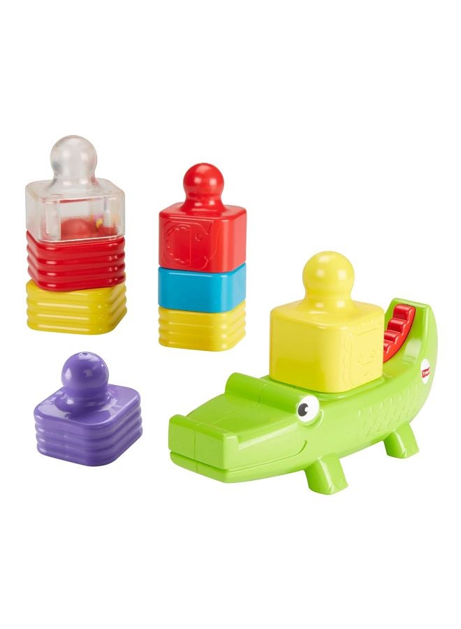 Fisher-Price 8-Piece Little Stackers Activity Tower Toy DRG34  - Image 4