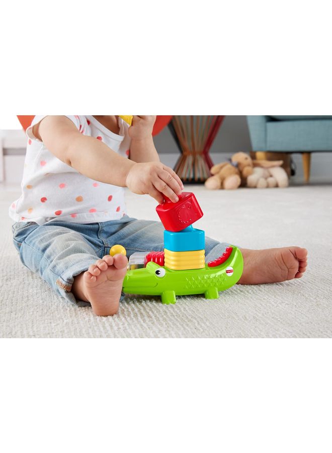 Fisher-Price 8-Piece Little Stackers Activity Tower Toy DRG34  - Image 5