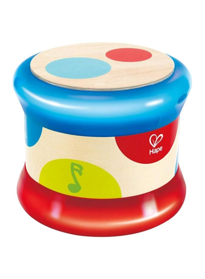 Hape Wooden Early Melodies Baby Drum E0333 - Image 1
