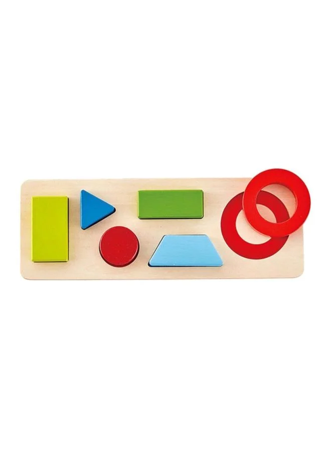 Hape 7-Piece Geometric Puzzle Set