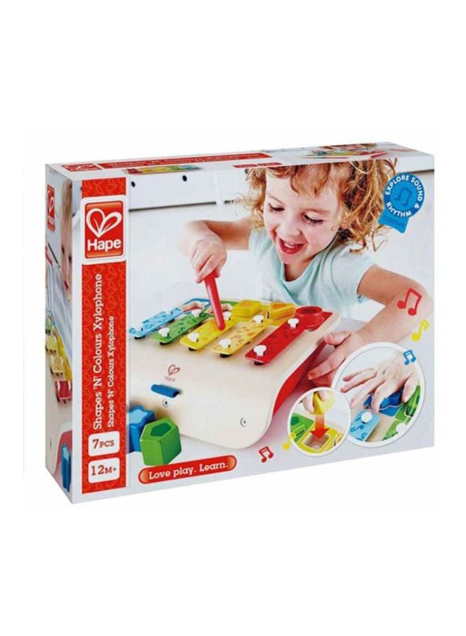 هيب لعبة تصنيف أشكال بتصميم إكسيليفون, طراز E0334 9.8x3.1x7.8بوصة - Image 2