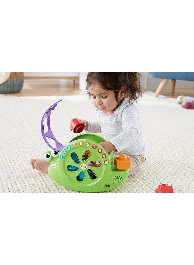 Fisher-Price - Rock n Sort Snail Pail Toy FHF73 - Image 1