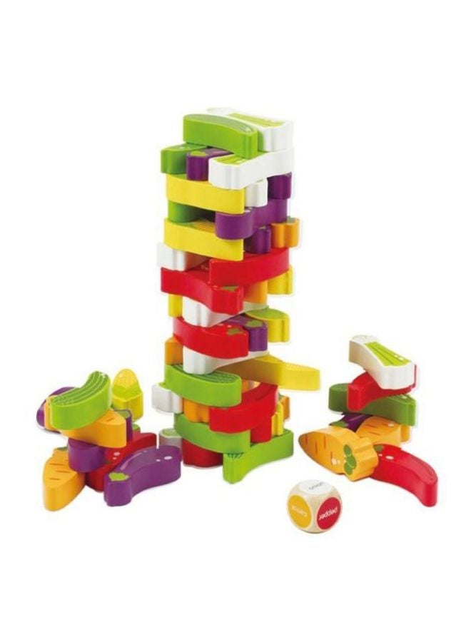 هيب لعبة تكديس على شكل خضراوات, طراز E1008 - Image 1