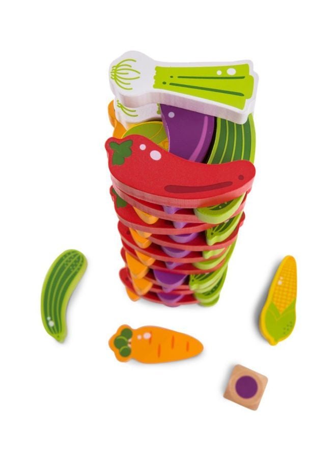 هيب لعبة تكديس على شكل خضراوات, طراز E1008 - Image 4
