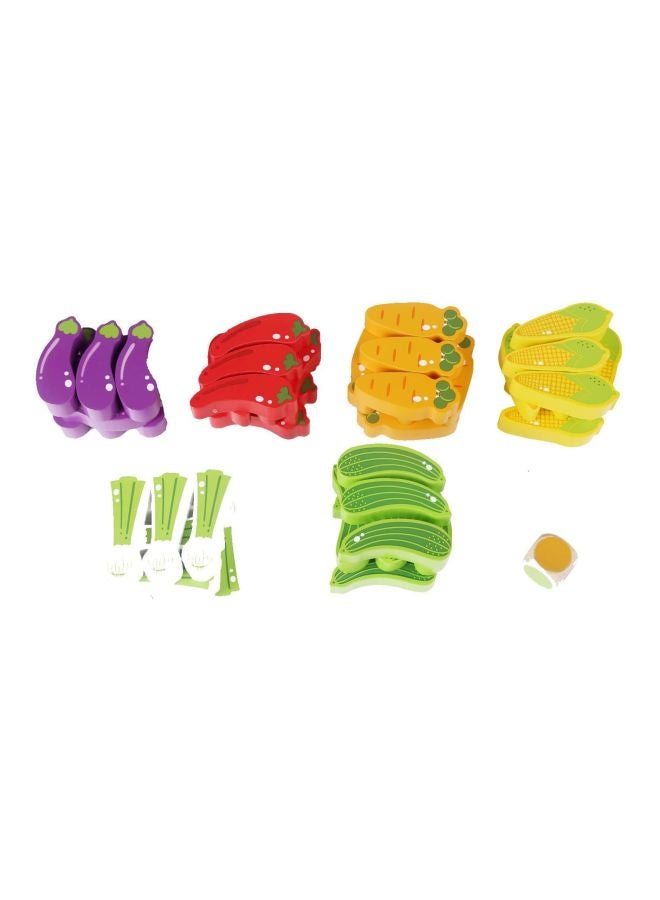 هيب لعبة تكديس على شكل خضراوات, طراز E1008 - Image 5