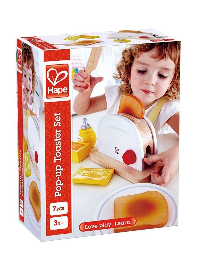 هيب طقم لعبة محمصة خبز مكونة من 7 قطع طراز E3148 - Image 3