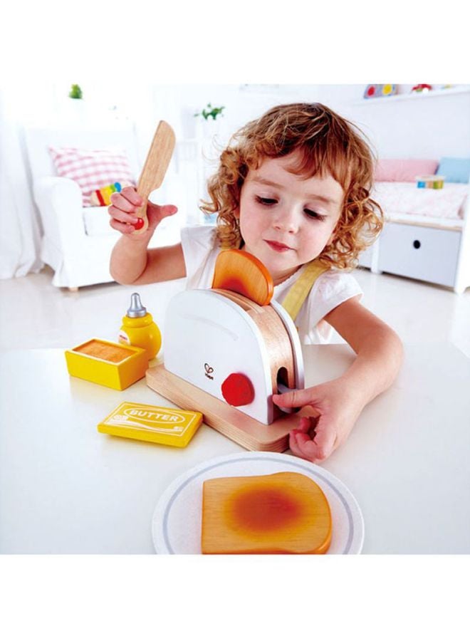 هيب طقم لعبة محمصة خبز مكونة من 7 قطع طراز E3148 - Image 5