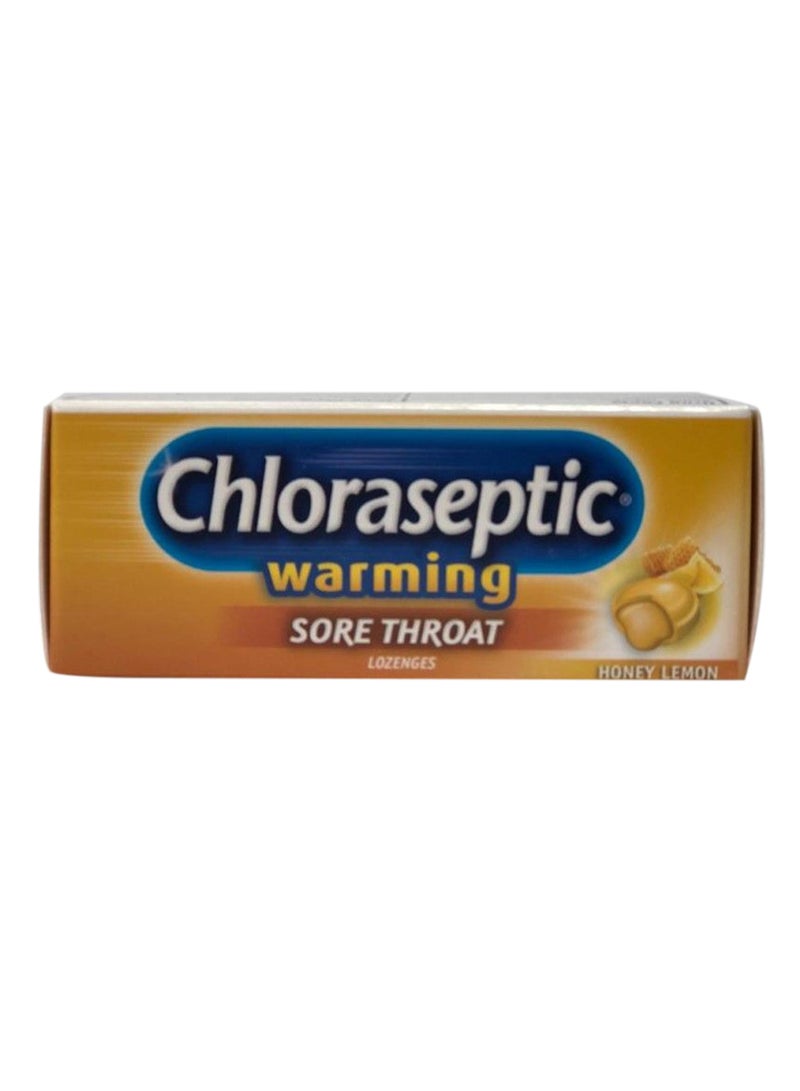 Chloraseptic 18-Piece Sore Throat Lozenges LC - Honey Lemon - Image 1