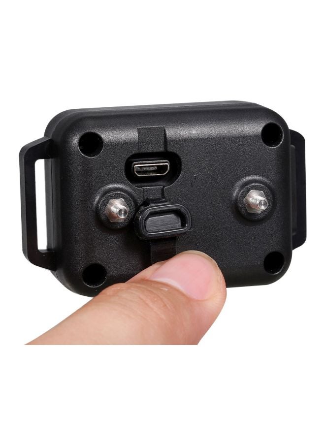 طوق تدريب مضاد للنباح مع جهاز تحكم عن بعد الأسود / الأزرق Collar 3.8x6, Remote Controller 13.3x4.5x3سم - Image 4