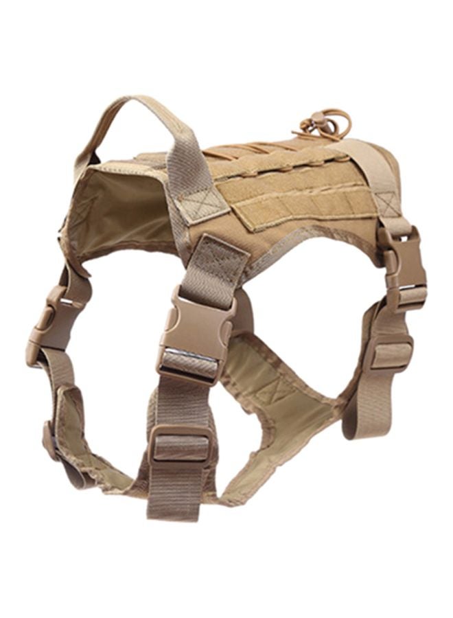 Generic Adjustable Nylon Backpack Harness Beige 18x4x12cm  - Image 1
