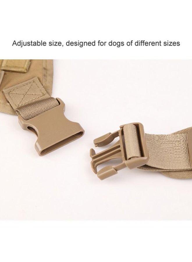 Generic Adjustable Nylon Backpack Harness Beige 18x4x12cm  - Image 2