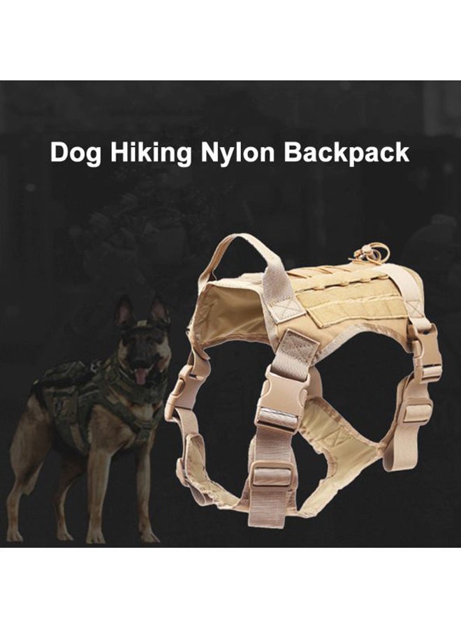 Generic Adjustable Nylon Backpack Harness Beige 18x4x12cm  - Image 3