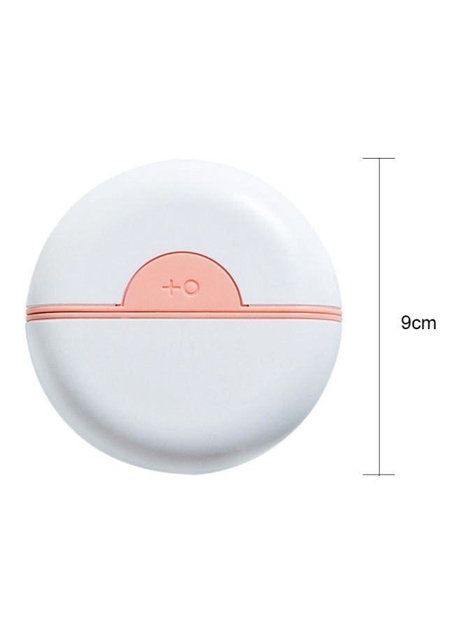 2-In-1 Shedding Massage Comb And Grooming Brush White/Pink 22.5x3.1x14.5cm - Image 2