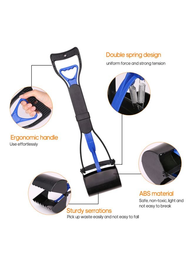 Generic Pet Waste Scooper Blue/Black 31x14x15cm  - Image 3