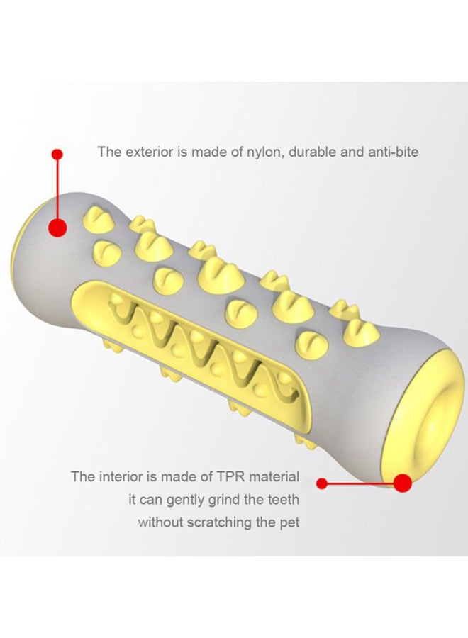 Generic Teeth Cleaning Toy For Dog Yellow/Grey 15.5x5x5cm  - Image 2