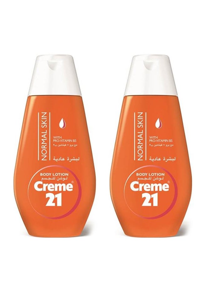 Creme 21 Body Lotion For Dry Skin With Almond Oil And Vitamin E Pack Of 2 250ml - Image 2